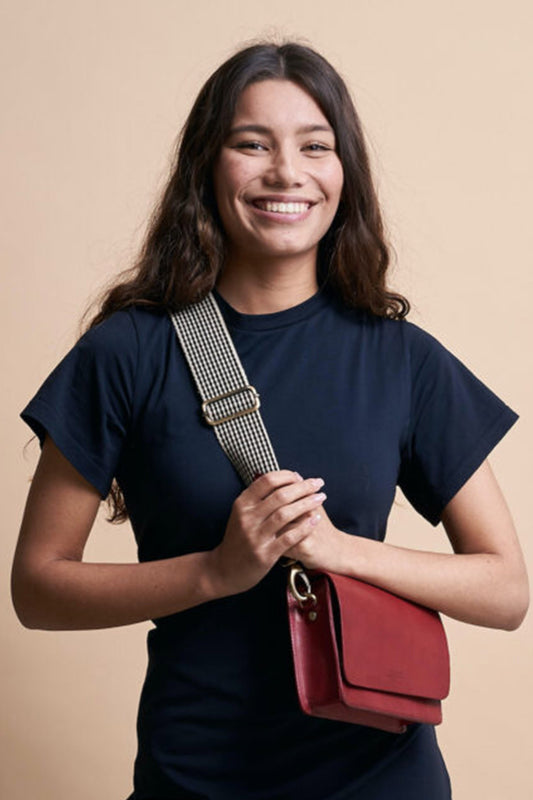 audrey mini ruby by O My Bag on Thegreenlabels