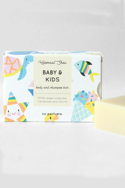 baby & kids body and shampoo bar by Helemaal Shea