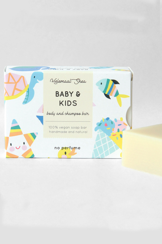baby & kids body and shampoo bar by Helemaal Shea
