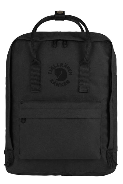 Shop Re-Kånken Backpack Black By Fjällräven on thegreenlabels.com
