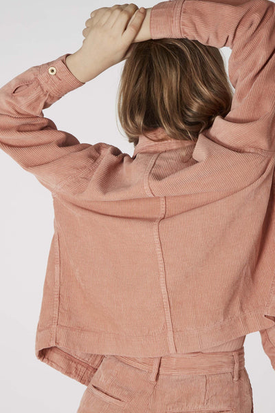 Coats & Jackets - Farzin Jacket Apple Blossom <br> By Kings Of Indigo