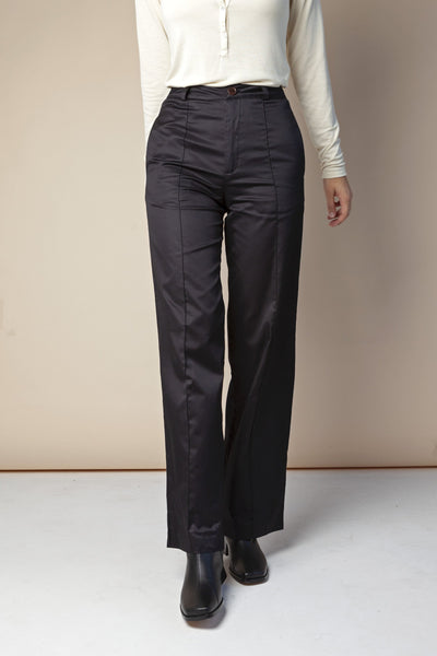 shop damla trousers black by By Signe at thegreenlabels