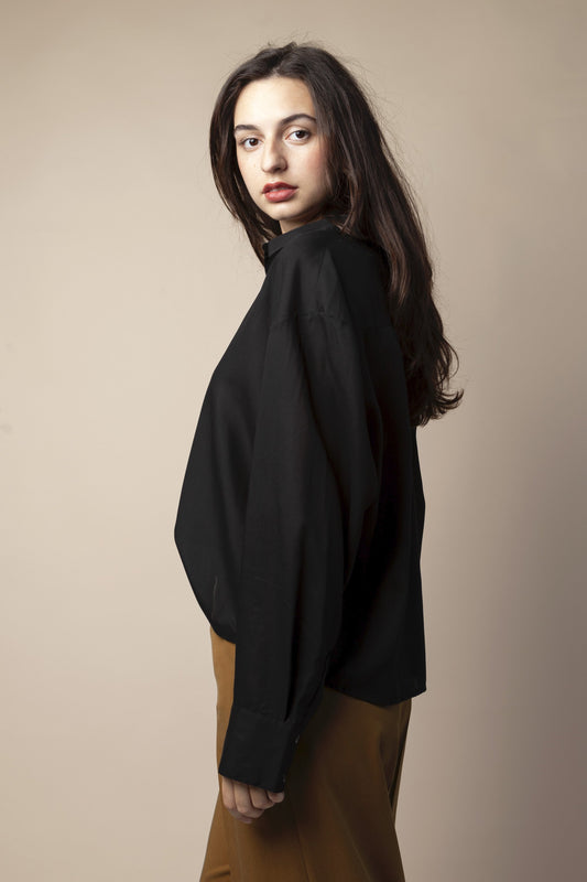 shop damla shirt black by signe at thegreenlabels
