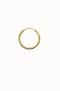 shop diamond cut hoop medium by flawed at thegreenlabels