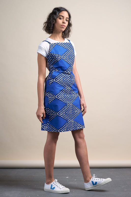 Dresses - Dungaree Dress Kunji <br> By Afriek