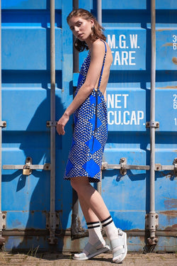 Dresses - Dungaree Dress Kunji <br> By Afriek