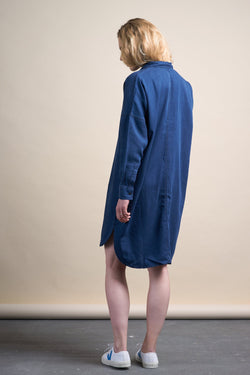 Dresses - Juliana Dress Blue Tencel <br> By Kings Of Indigo