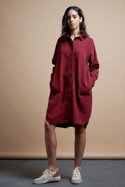 Dresses - Juliana Dress Burgundy <br> By Kings Of Indigo