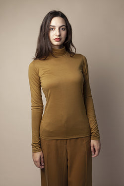eden long sleeve top golden olive by Frisur