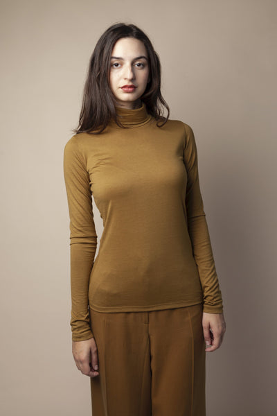 eden long sleeve top golden olive by Frisur