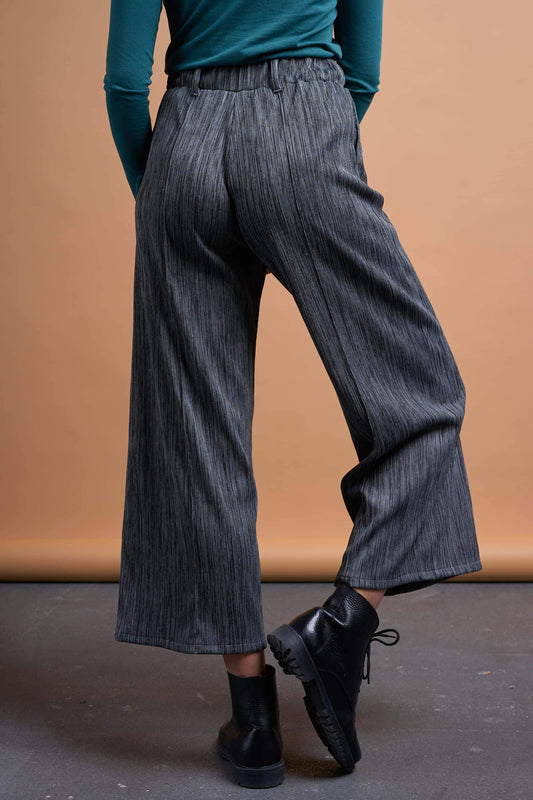 elephant leg pants grey by Friday's Project on thegreenlabels.com