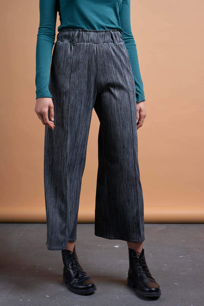 elephant leg pants grey by Friday's Project on thegreenlabels.com