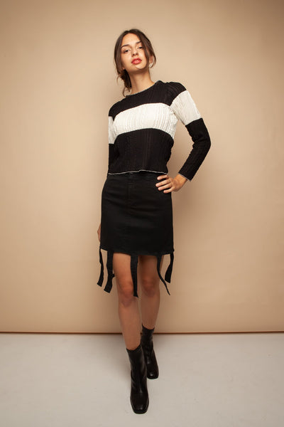 emine skirt black by Signe on thegreenlabels.com