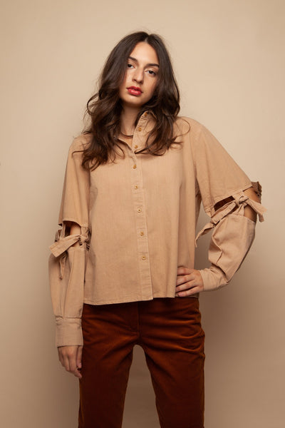 emine shirt sand by Signe on thegreenlabels.com