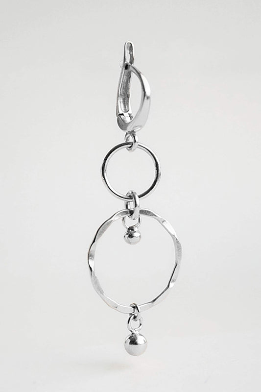 galactic statement earring sterling silver by Neinties on thegreenlabels.com