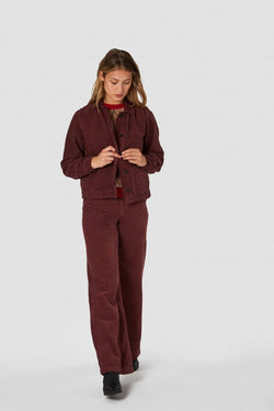 jane corduroy rust pants by Kings Of Indigo on thegreenlabels