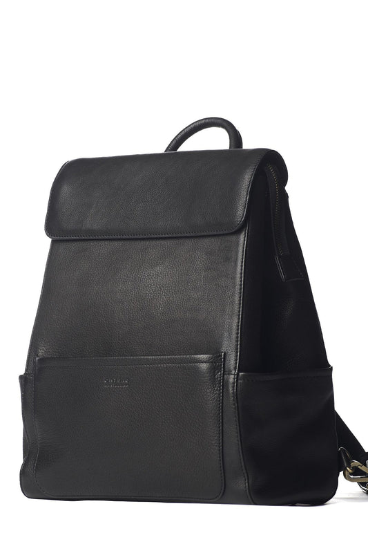 jean backpack black by O My Bag on thegreenlabels