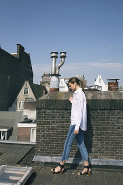 Jeans & Pants - Anne Jeans Light Marble Unpicked <br> By Kings Of Indigo