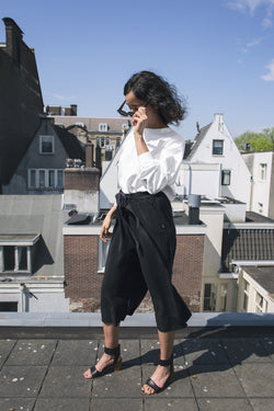 Jeans & Pants - Culotte Pants Black <br> By Friday's Project