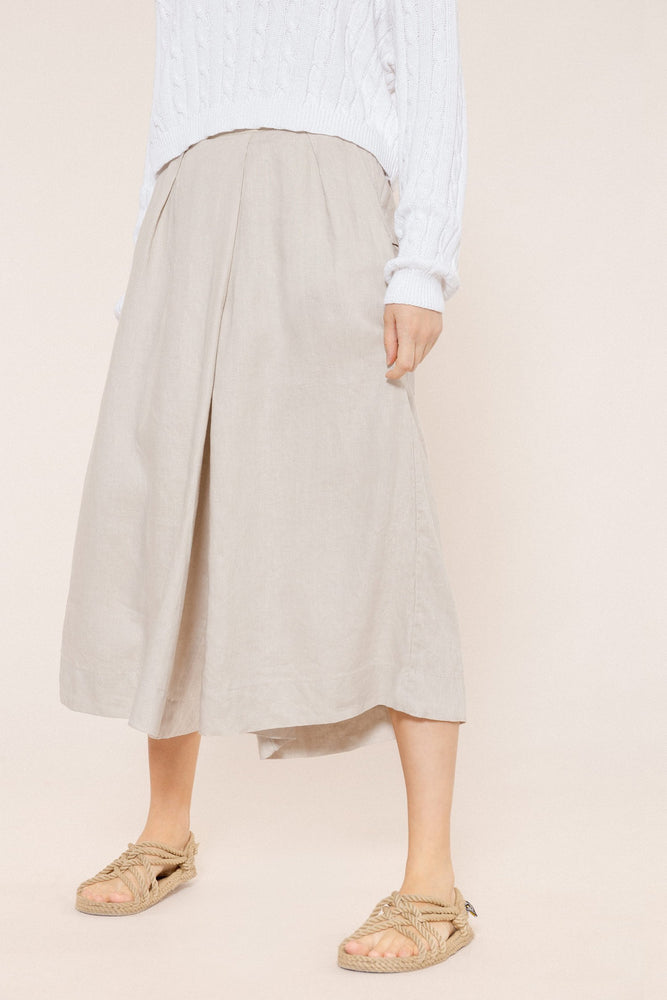 Jeans & Pants - Origami Linen Pants Stone <br> By Friday's Project