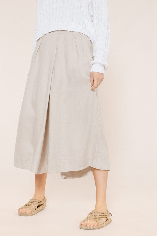Jeans & Pants - Origami Linen Pants Stone <br> By Friday's Project