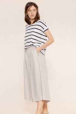 Jeans & Pants - Origami Linen Pants Stone <br> By Friday's Project