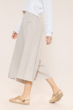 Jeans & Pants - Origami Linen Pants Stone <br> By Friday's Project