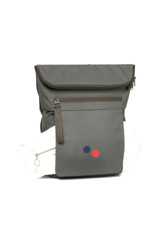 KLAK backpack airy olive by pinqponq on thegreenlabels