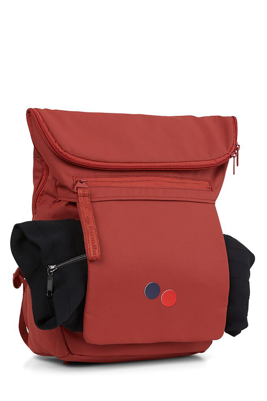 KLAK backpack blur red by pinqponq on thegreenlabels