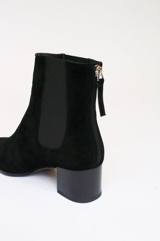 shop lila boots black by collection & co at thegreenlabels