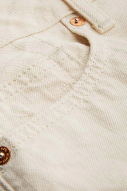 Shop Kings Of Indigo liora shorts | ecru recycled