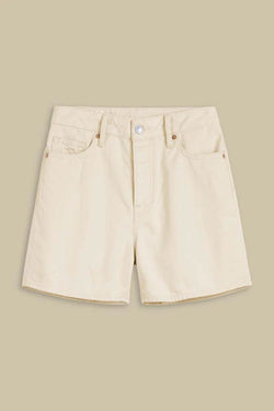 Shop Kings Of Indigo liora shorts | ecru recycled
