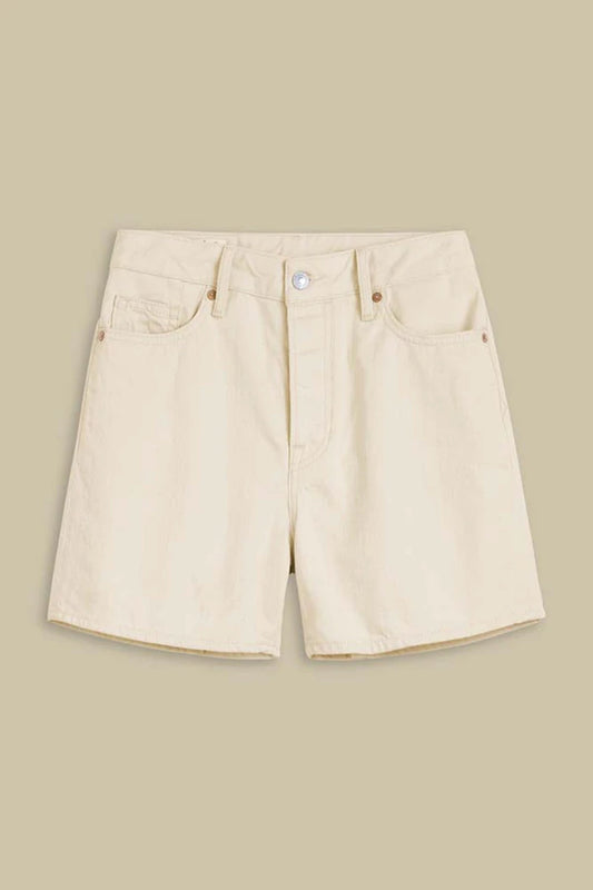 Shop Kings Of Indigo liora shorts | ecru recycled