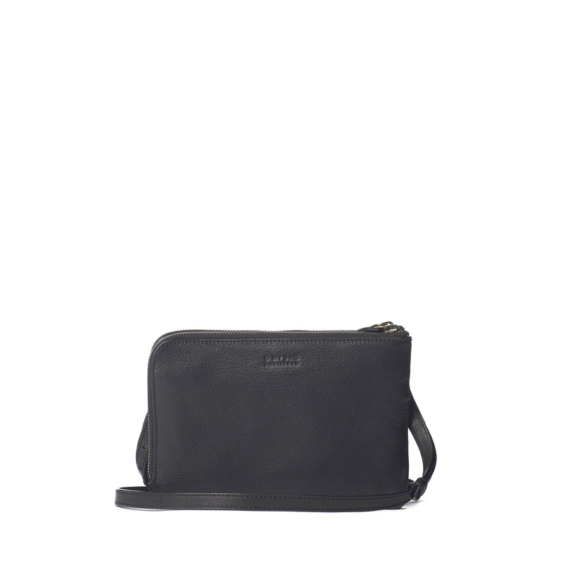 lola black soft grain & classic leather by O My Bag on thegreenlabels