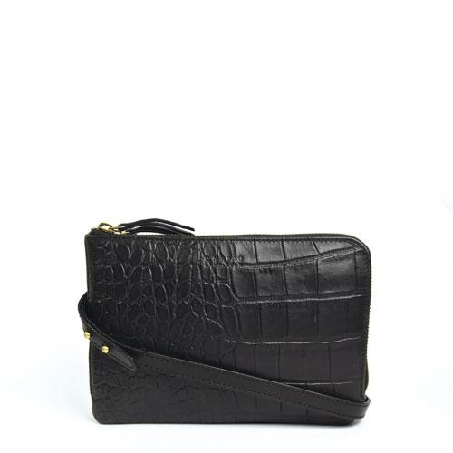 lola black soft grain & classic leather by O My Bag on thegreenlabels