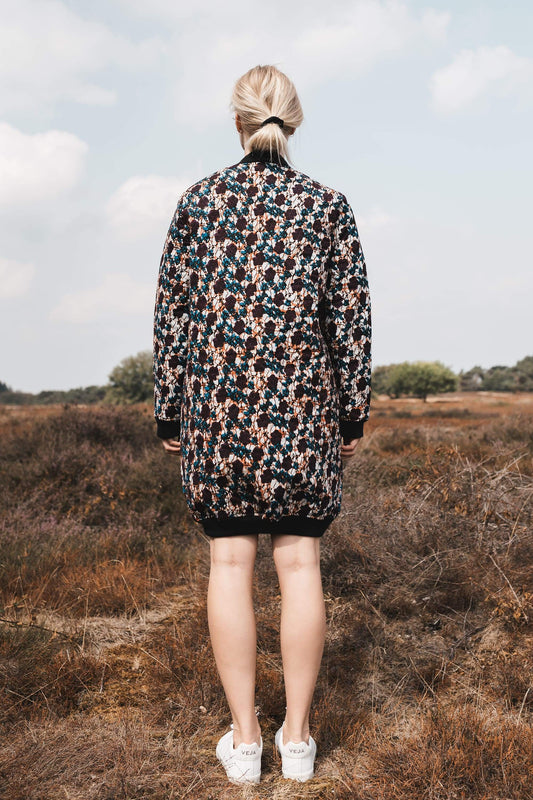 long bomber rose by Afriek on thegreenlabels.com