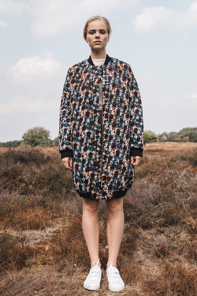 long bomber rose by Afriek on thegreenlabels.com