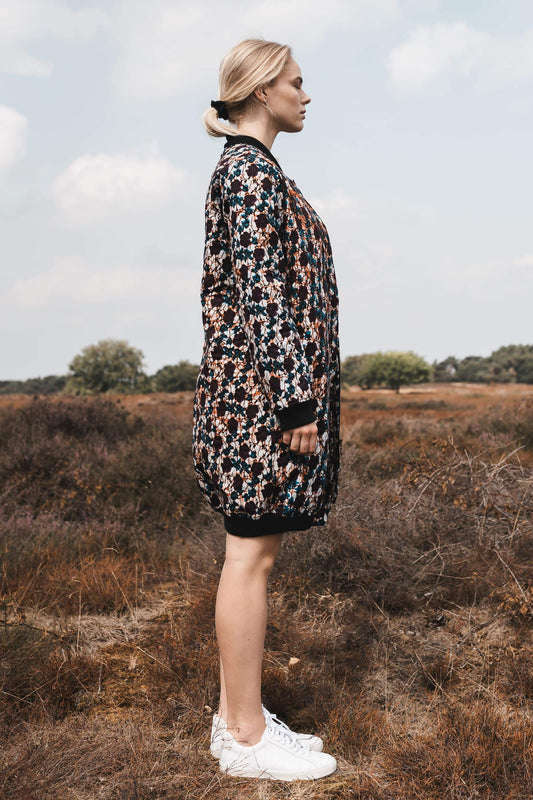 long bomber rose by Afriek on thegreenlabels.com