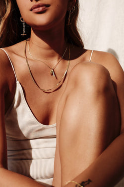 shop lore earrings gold by flawed at thegreenlabels