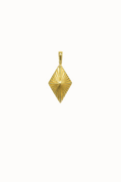 shop luminous pendant gold by flawed at thegreenlabels