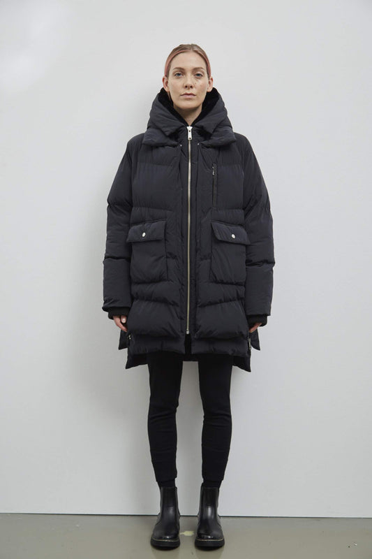 lyndon down Jacket black by Embassy of Bricks and Logs on thegreenlabels