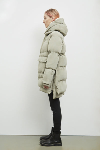 lyndon down Jacket pale olive by Embassy of Bricks and Logs on thegreenlabels