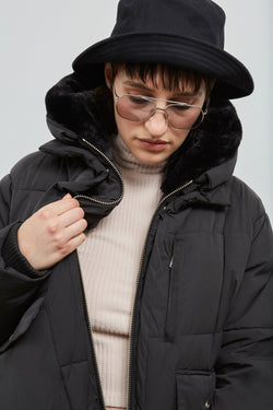 lyndon down Jacket black by Embassy of Bricks and Logs on thegreenlabels