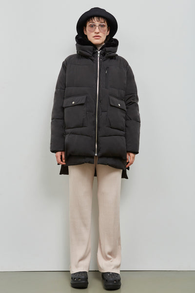 lyndon down Jacket black by Embassy of Bricks and Logs on thegreenlabels