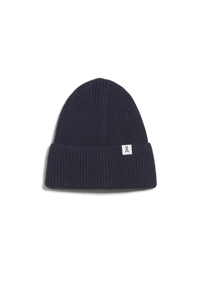 shop maax beanie depth navy by armedangels at thegreenlabels