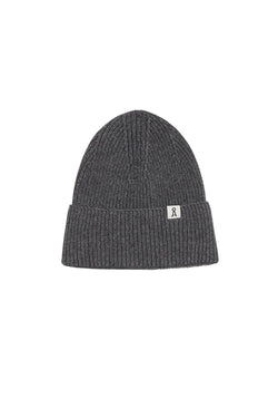 shop maax beanie mid grey by armedangels at thegreenlabels