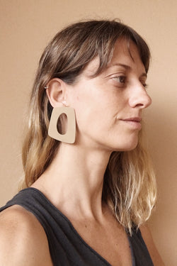 shop madalena earrings by hello zephyr at thegreenlabels