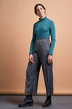 elephant leg pants grey by Friday's Project on thegreenlabels.com