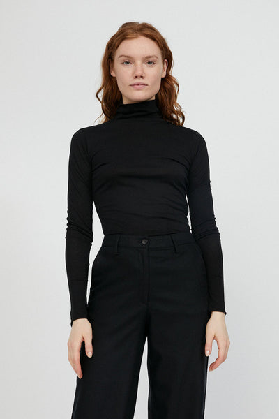 shop malenaa top black by armedangels at thegreenlabels