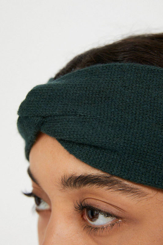 shop maritaa headband deep lake by armedangels at thegreenlabels